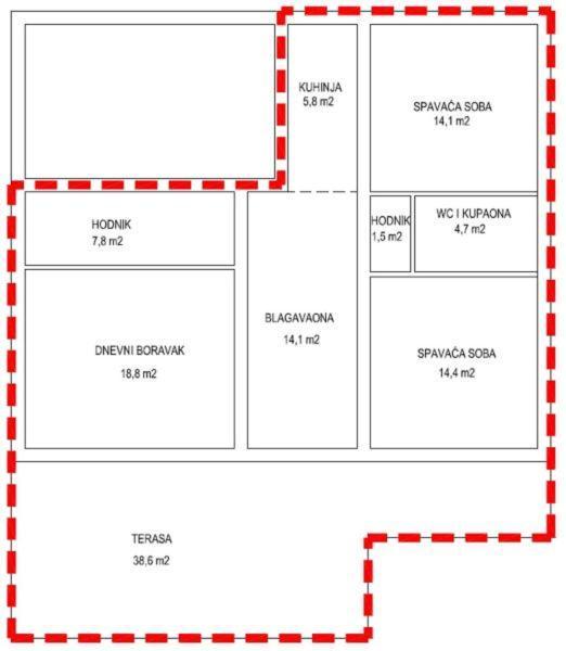 Apartman Branka 3 Crikvenica Εξωτερικό φωτογραφία